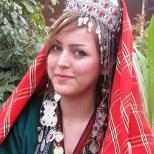Treditional Turkmen Girl
